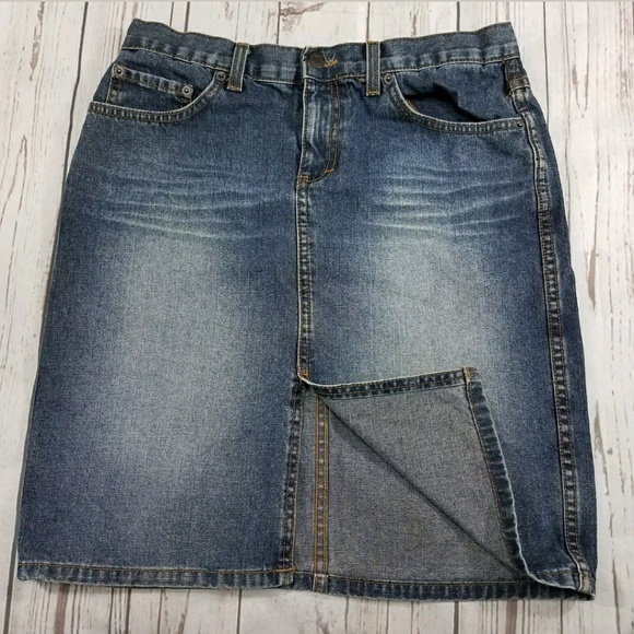 American Eagle Outfitters Denim Jean Skirt Size 6 - Picture 3 of 8